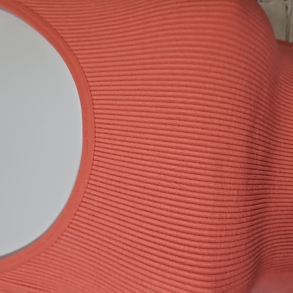 Colsie ribbed bratank top Long Line - Picture 2 of 7